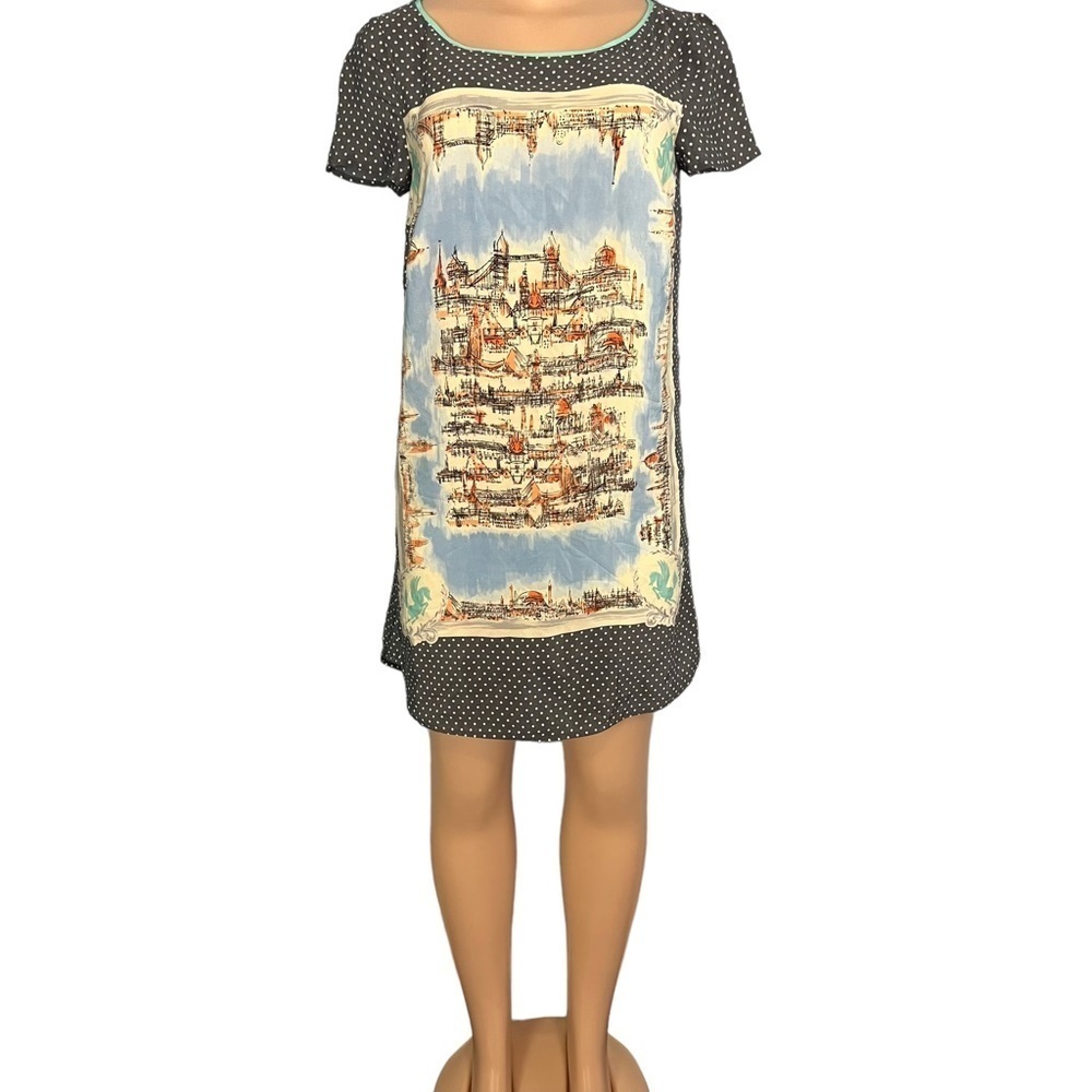 3/$30 ☀️ Anthropologie Maeve Around Town Silk Tee Dress